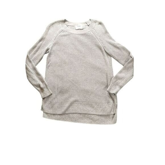Old Navy Womens Knit Sweater S Gray Long Sleeve Lightweight Casual Comfyβ Cozy - Picture 1 of 4